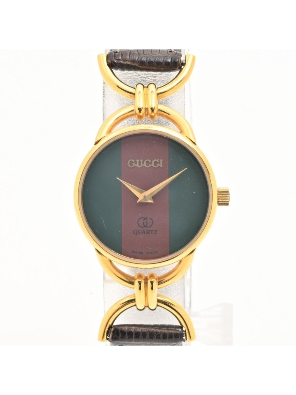 Gucci Watch Sherry Line Green Red